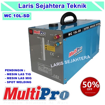 Jual Super Cooler Water Cooler MultiPro WC 10L-SD Mesin Las Tig Di Jakarta Utara