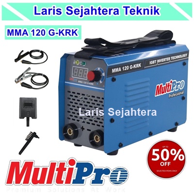 Jual Mesin Las MultiPro MMA 120 G-KRK IGBT Single Phase Di Cilegon