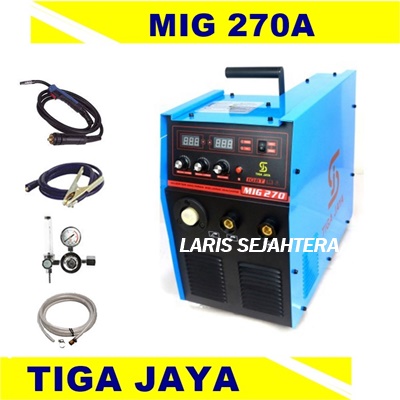 Jual Mesin Las CO2 Tiga Jaya MIG 270A 3Phase Di Palangka Raya