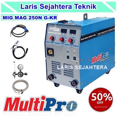 Jual Mesin Las CO2 Multipro MIG MAG 250N G-KR Di Jakarta Barat